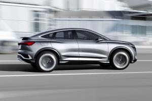 Audi Q4 Sportback e-tron Concept 2020 года 